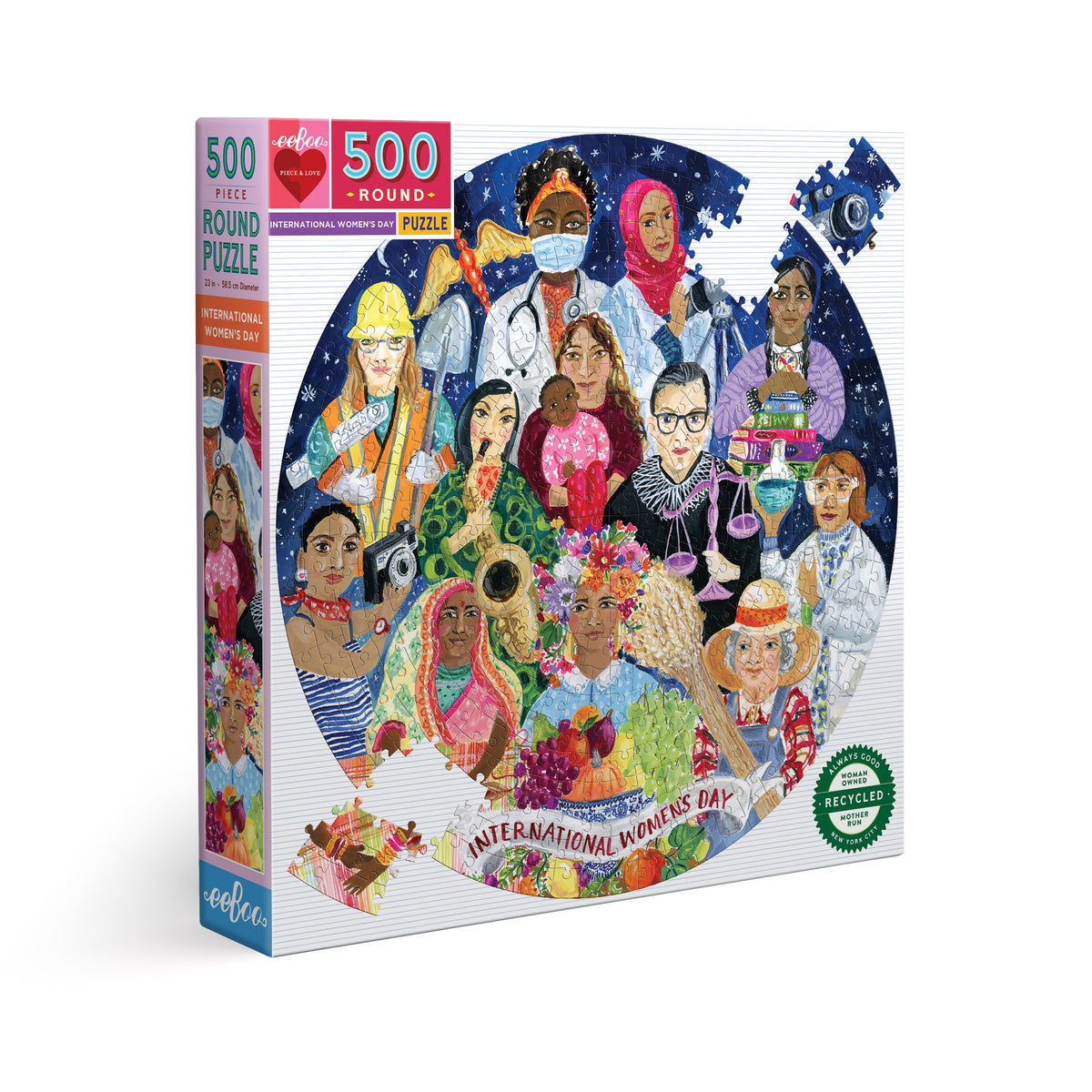 International Women's Day 500 Piece Puzzle